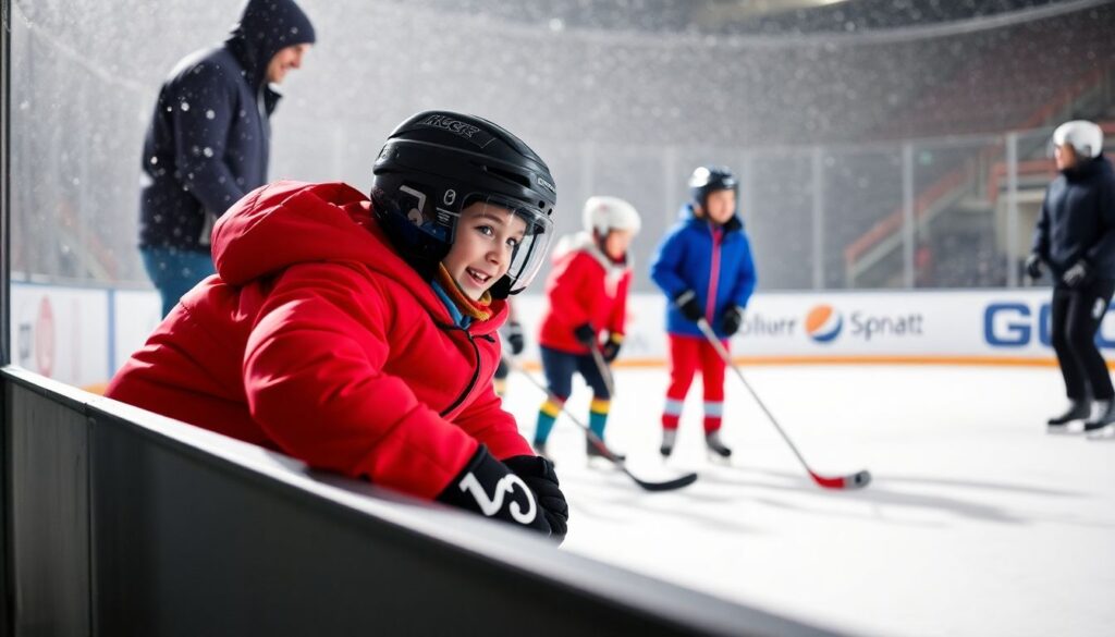 Зимние виды спорта для детей в Карелии: лыжи, хоккей, фигурное катание и безопасные тренировки на морозе - иллюстрация