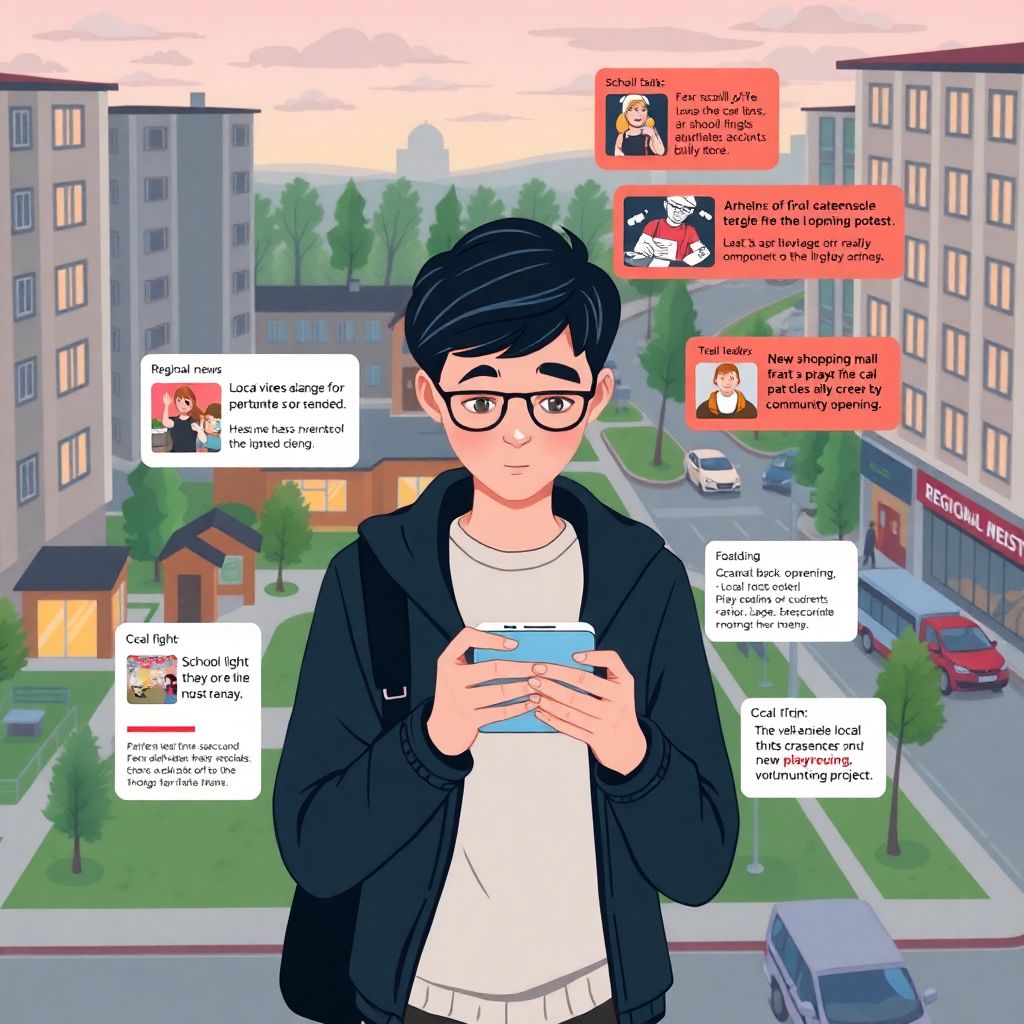 Дети в информационном потоке: влияние региональных новостей на мировоззрение подростков