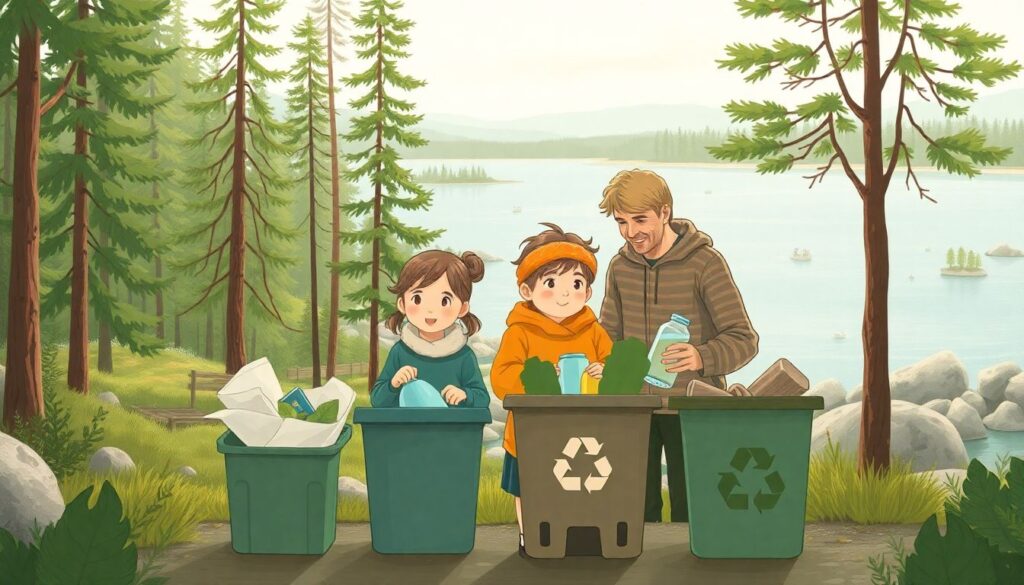 Эко-привычки для карельских семей: как воспитать в ребенке заботу о природе края - иллюстрация