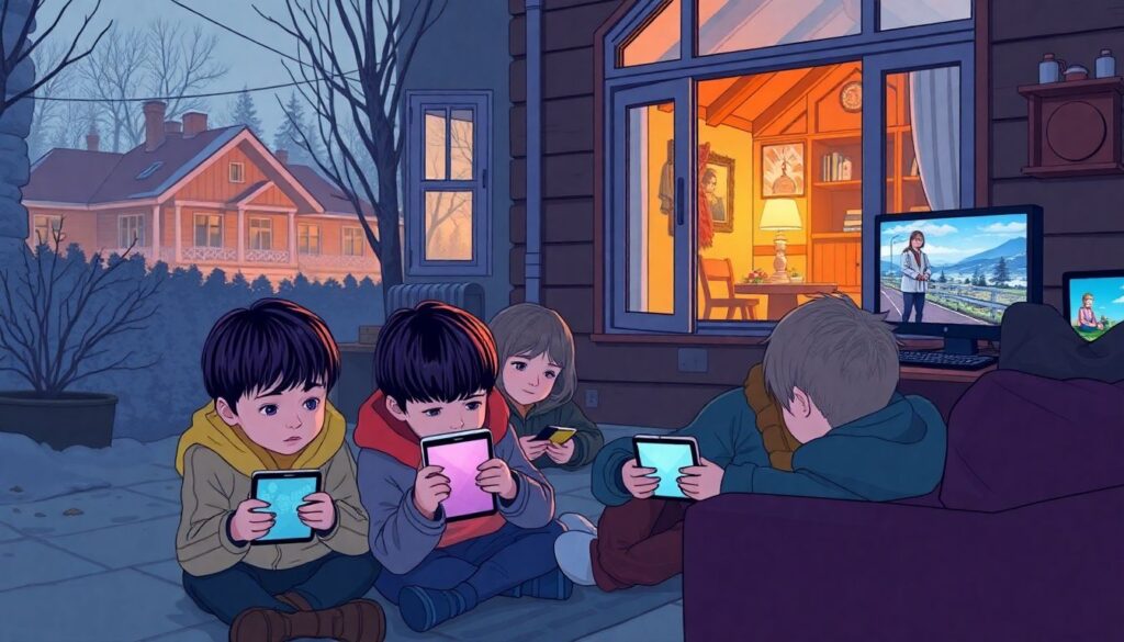 Как меняется детство в Карелии: от деревенских игр к цифровому миру - иллюстрация