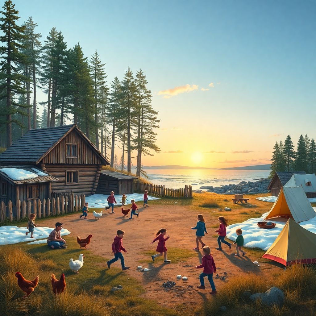 Как меняется детство в Карелии: от деревенских игр к цифровому миру