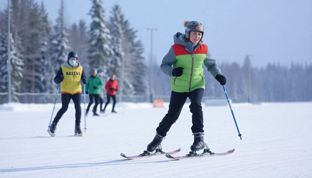 Зимние виды спорта для детей в Карелии: как безопасно приобщить ребенка к лыжам, хоккею и сноуборду - иллюстрация