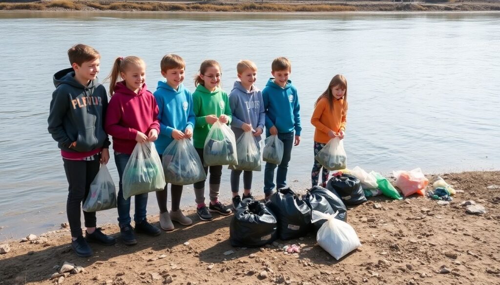 Юные экологи Карелии: школьные проекты по раздельному сбору отходов и очистке берегов - иллюстрация