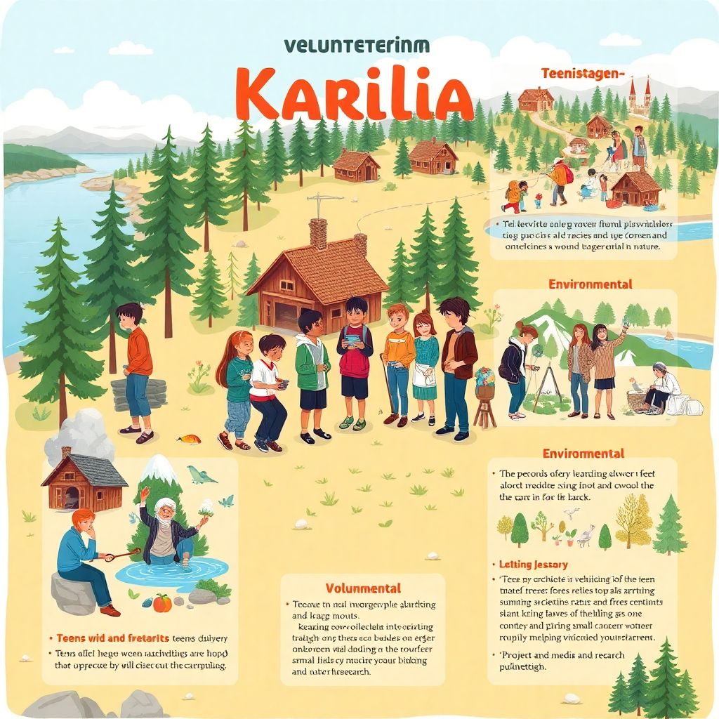 Волонтерство для подростков: как карельские школьники помогают людям и природе