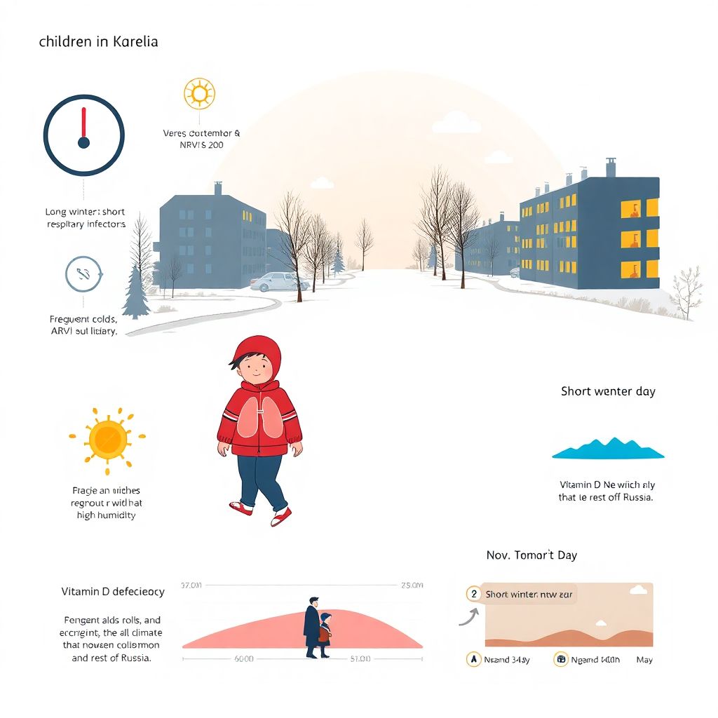 Детское здоровье в Карелии: как северный климат влияет на иммунитет и развитие