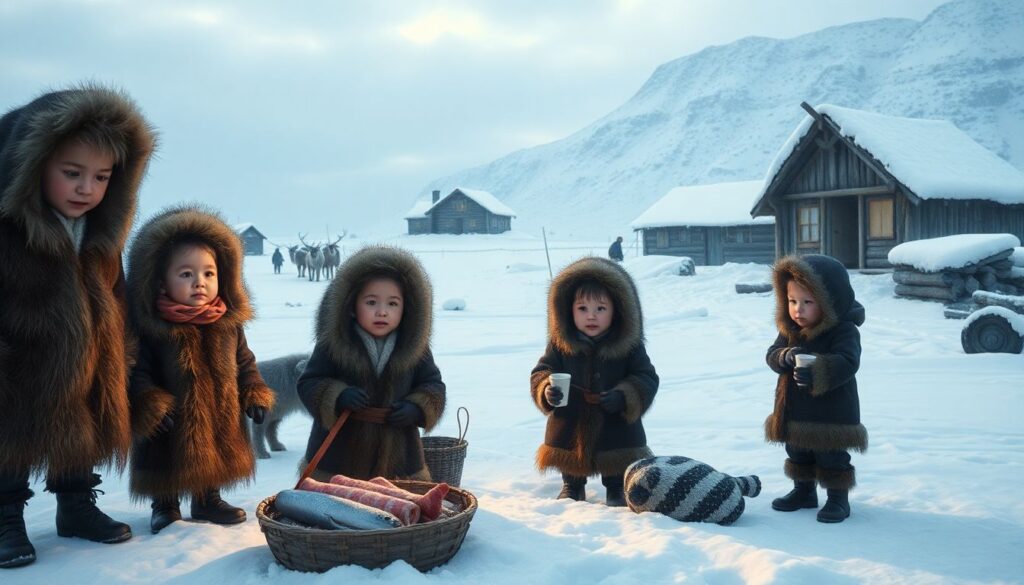 Питание детей в условиях Крайнего Севера и Севера: какие местные продукты помогают расти здоровыми - иллюстрация