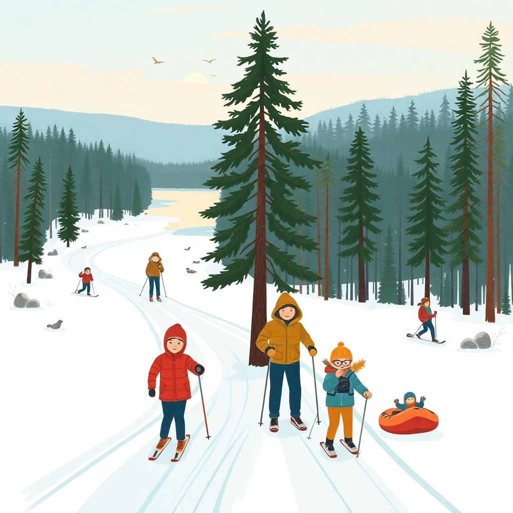 Семейные спортивные традиции Карелии: как спорт сближает родителей и детей