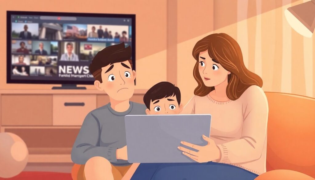 Как поддерживать психическое здоровье детей в условиях высокой информационной нагрузки и постоянных новостей - иллюстрация