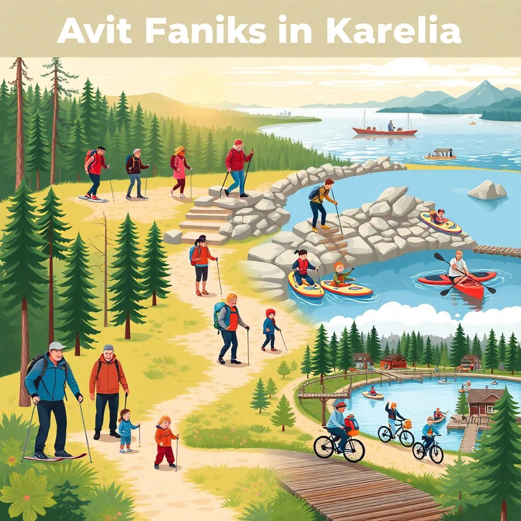 Семейные спортивные традиции в Карелии: как спорт укрепляет здоровье и семью