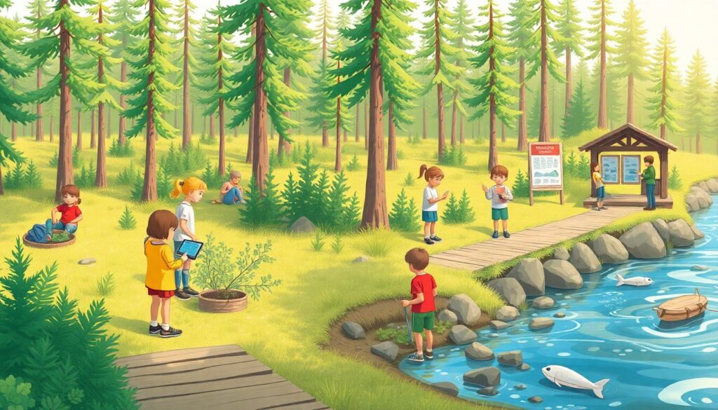 Экологическое воспитание в Карелии: как дети помогают сохранять леса, озера и реки региона - иллюстрация