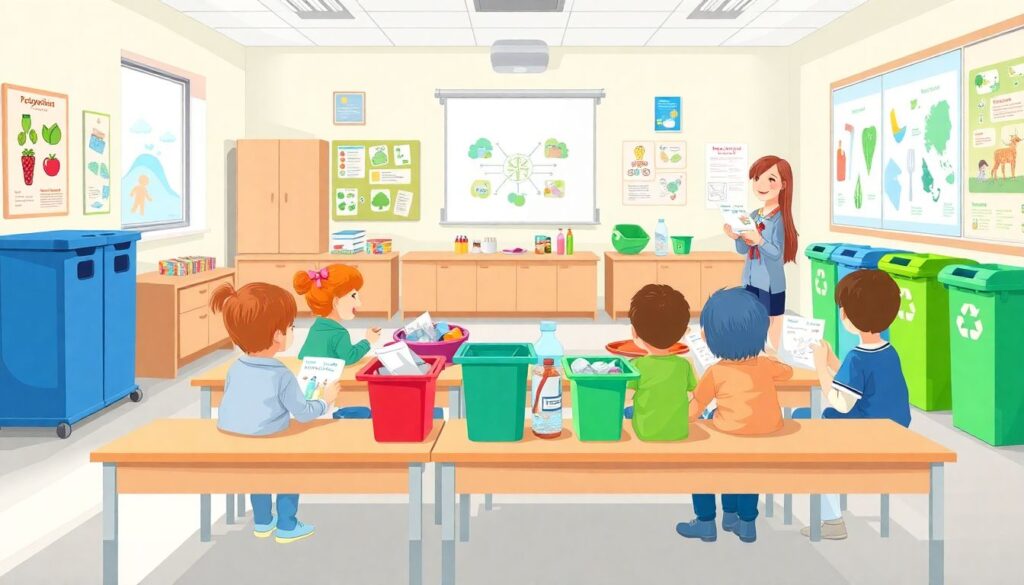 Экомышление с детства: как школы Карелии внедряют раздельный сбор мусора и «зеленые» инициативы - иллюстрация