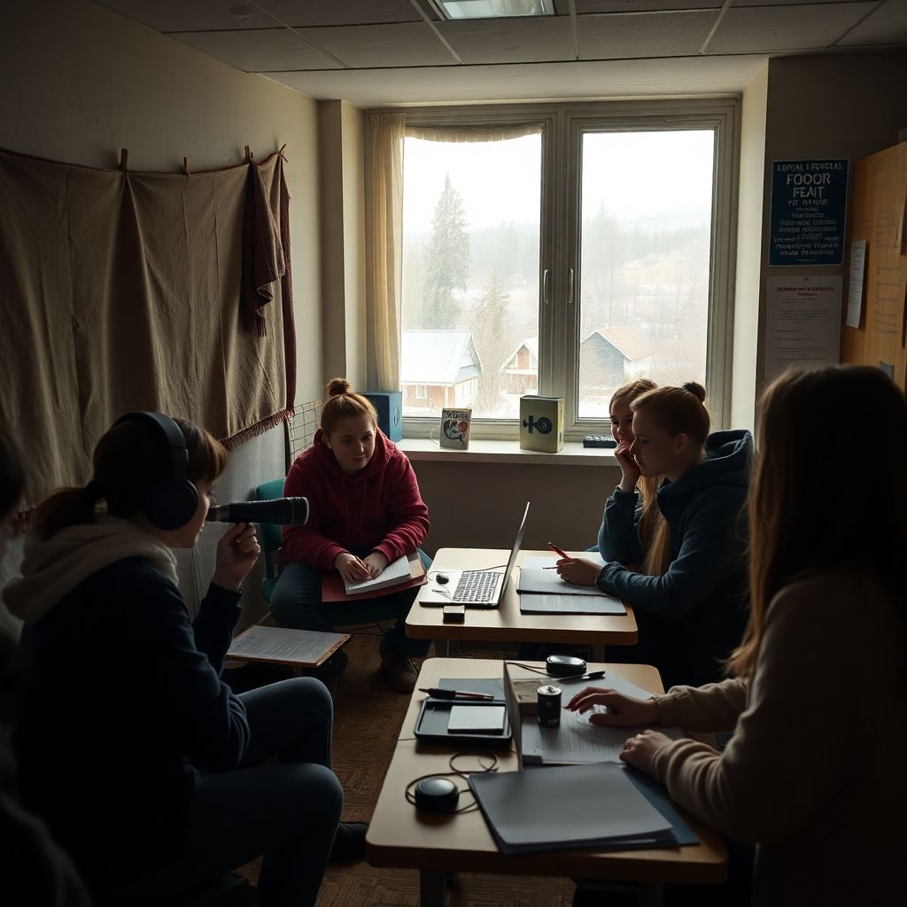 Дети и медиа: как карельские школьники создают подкасты о жизни региона