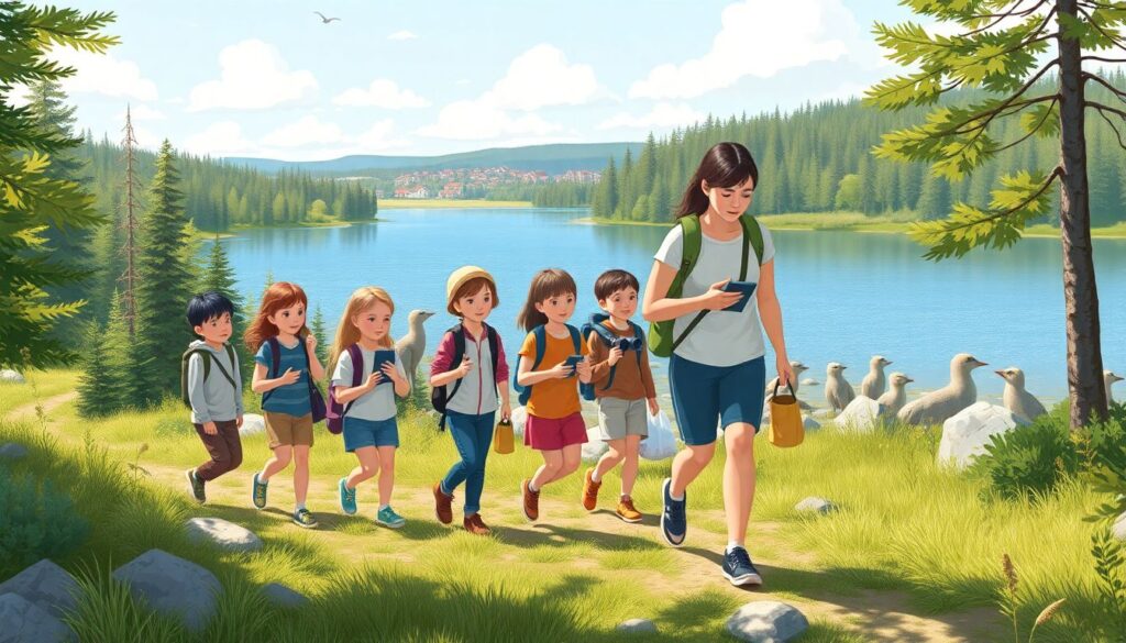 Экологическое воспитание детей: как в Карелии учат бережному отношению к лесам, озерам и природе - иллюстрация