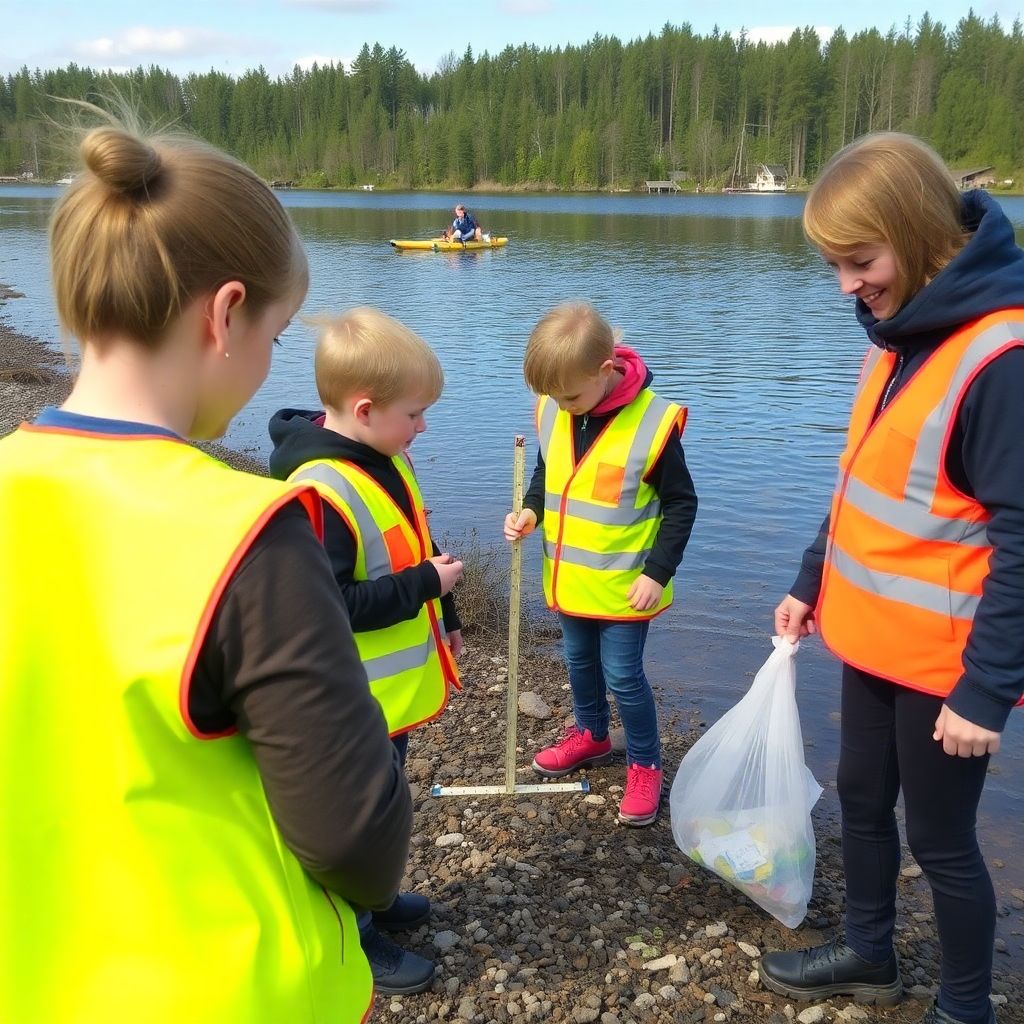 Юные экологи Карелии исследуют озера, проводят мониторинг и уборку мусора
