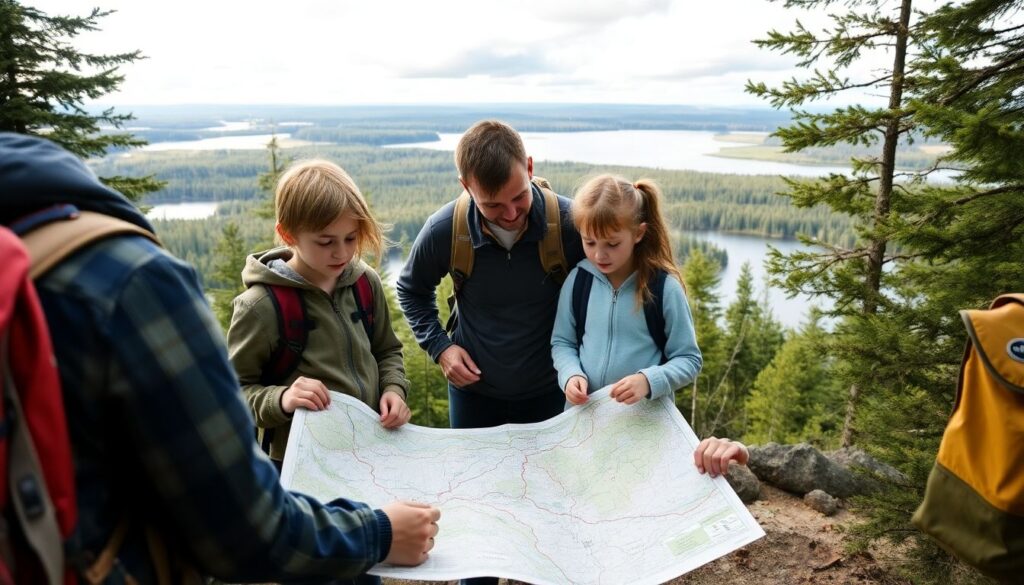 Экологический туризм с детьми: безопасные и познавательные маршруты по Карелии для семейных выходных - иллюстрация